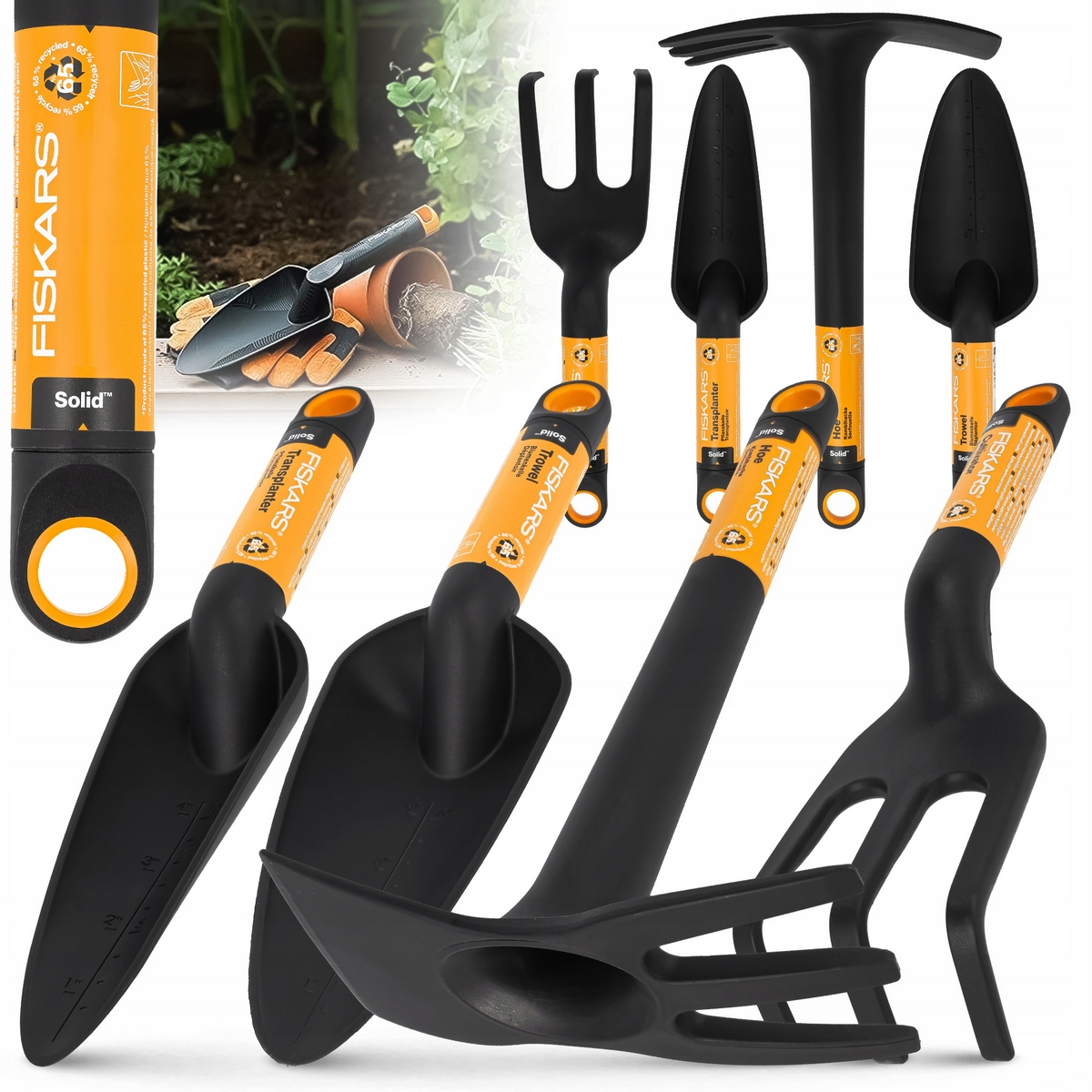 Sada záhradného náradia Fiskars 4 ks.